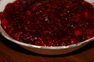 cranberry sauce