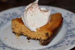 pumpkin cheesecake