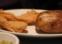 Catfish and baked potato